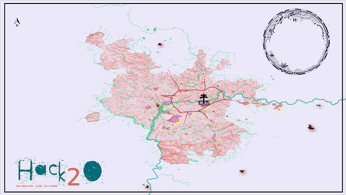 Une carte postale de Rennes façon Hack₂o